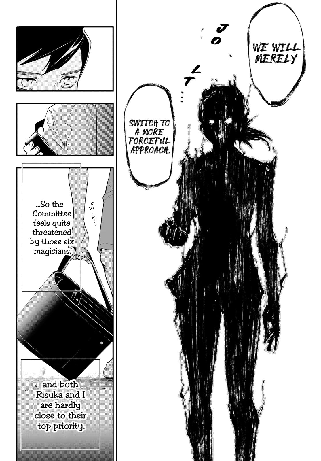 Magical Girls Kill With Their Eyes! — The Gate Committee! page 18
