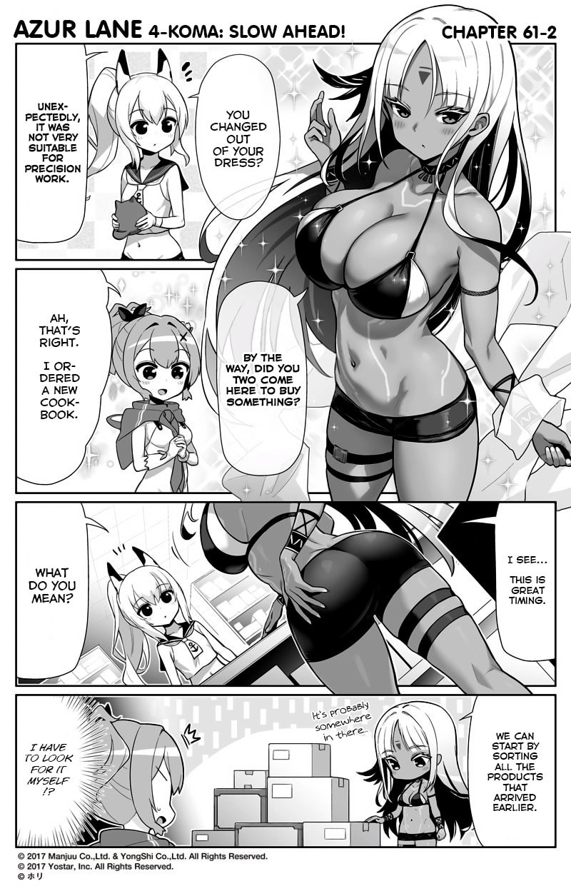 Azur Lane 4-koma: Slow Ahead! – Chapter 61 page 1