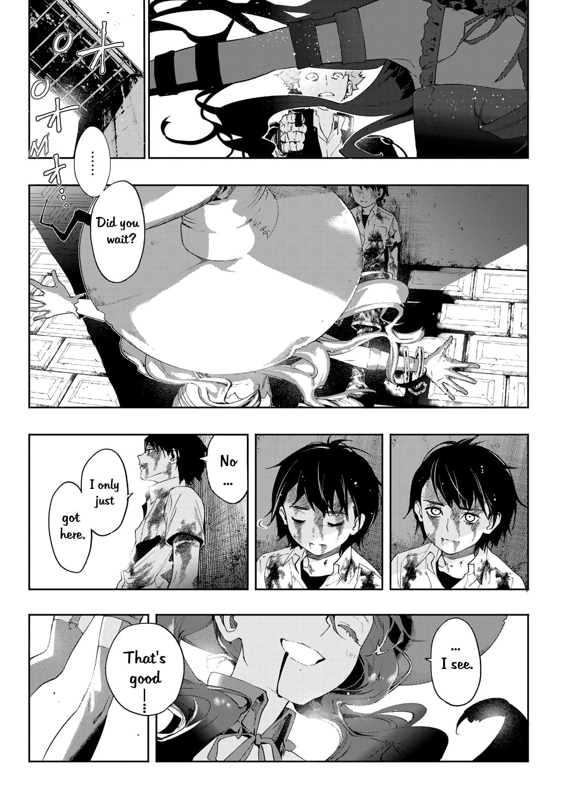 Evil in Disguise. — Irregular page 43