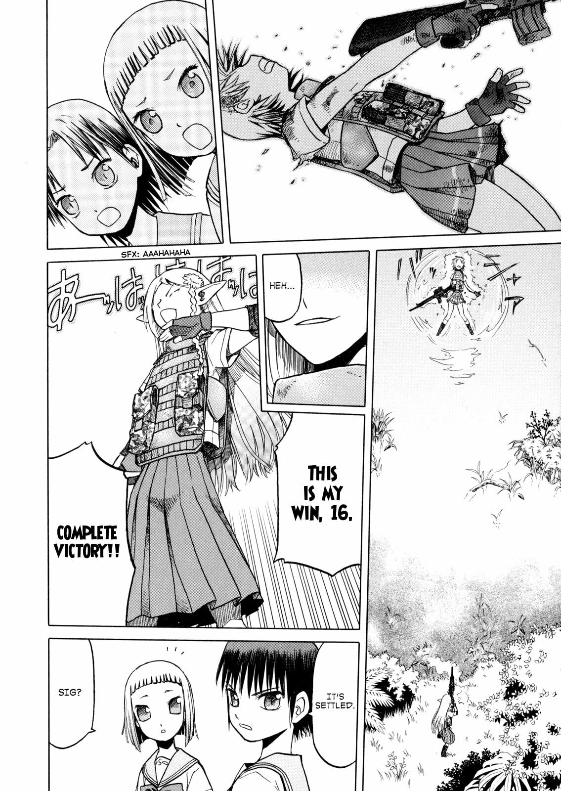 Upotte!! – Chapter 18 page 3