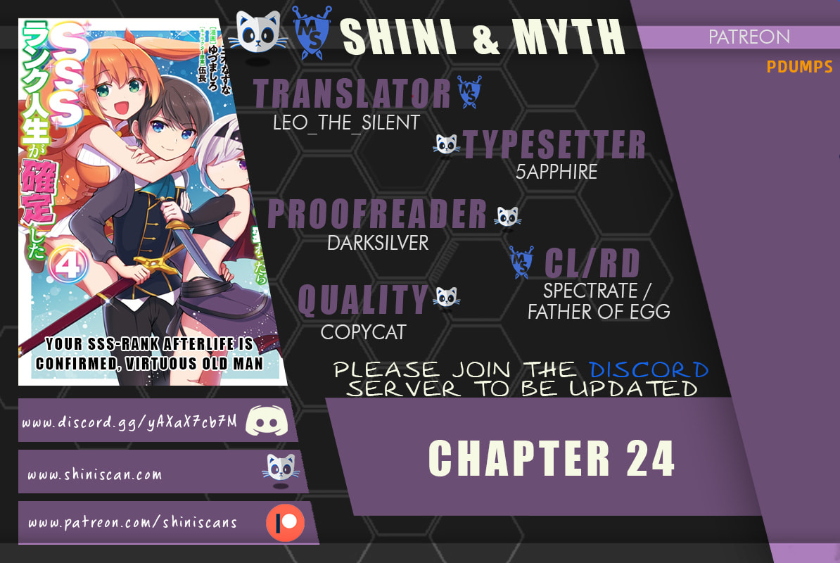Zennin Ossan, Umarekawattara SSS Rank Jinsei ga Kakutei Shita – Chapter 24 page 0