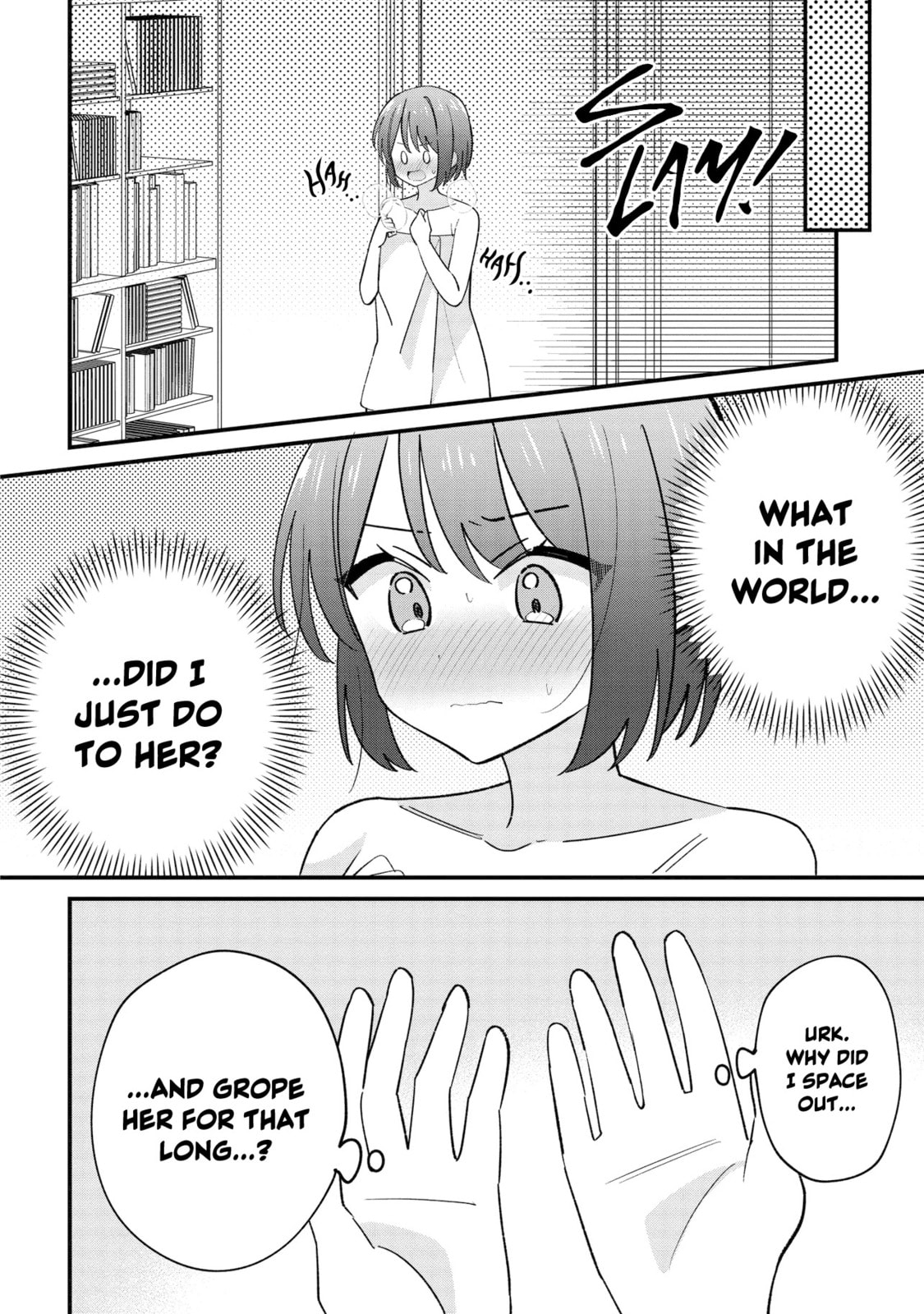 Kao dake yoi Classmate ga Yatara to Guigui Kuru Yuri no Hanashi – Chapter 4 page 1