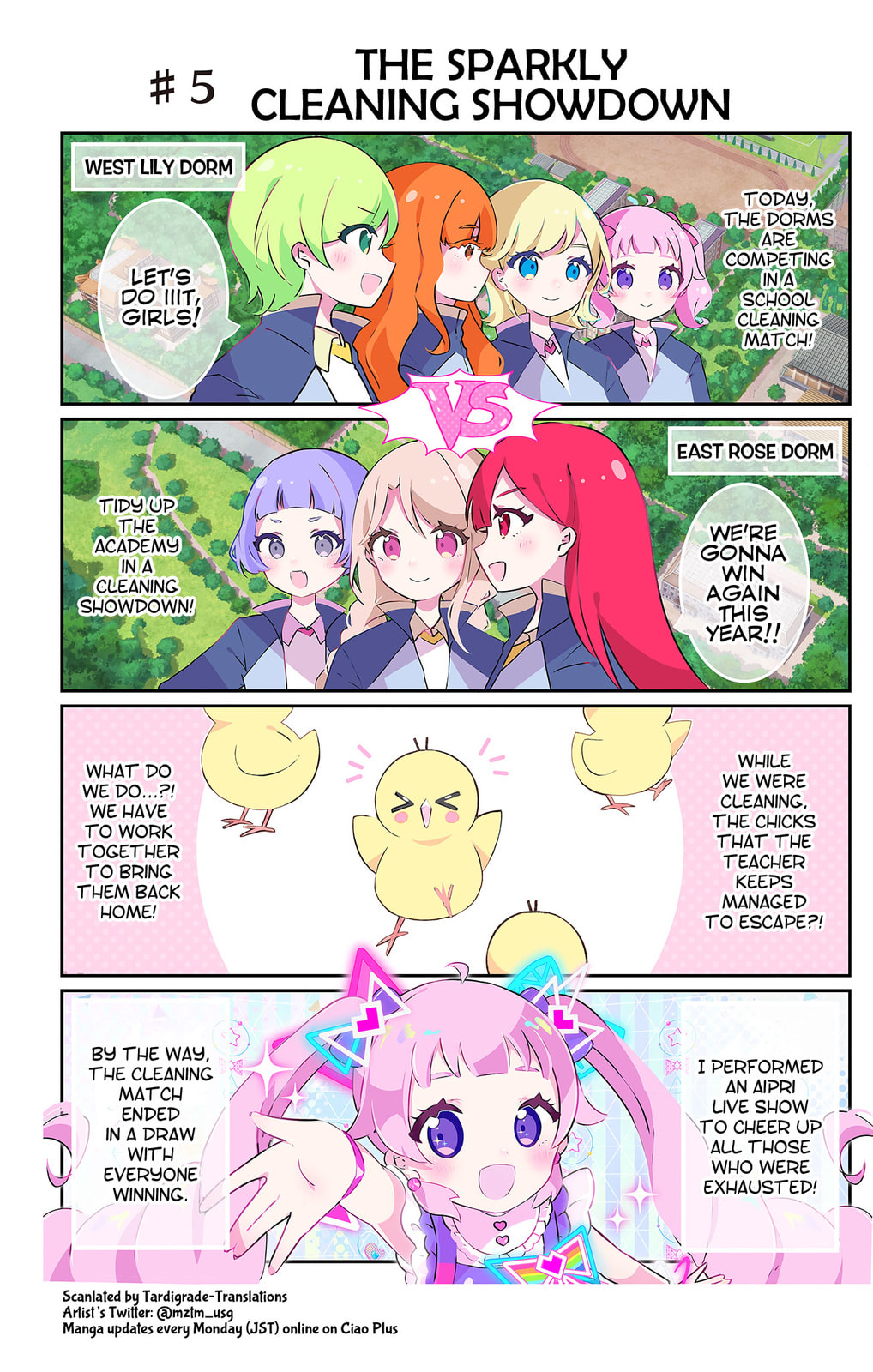 The Sparkly Cleaning Showdown page 0