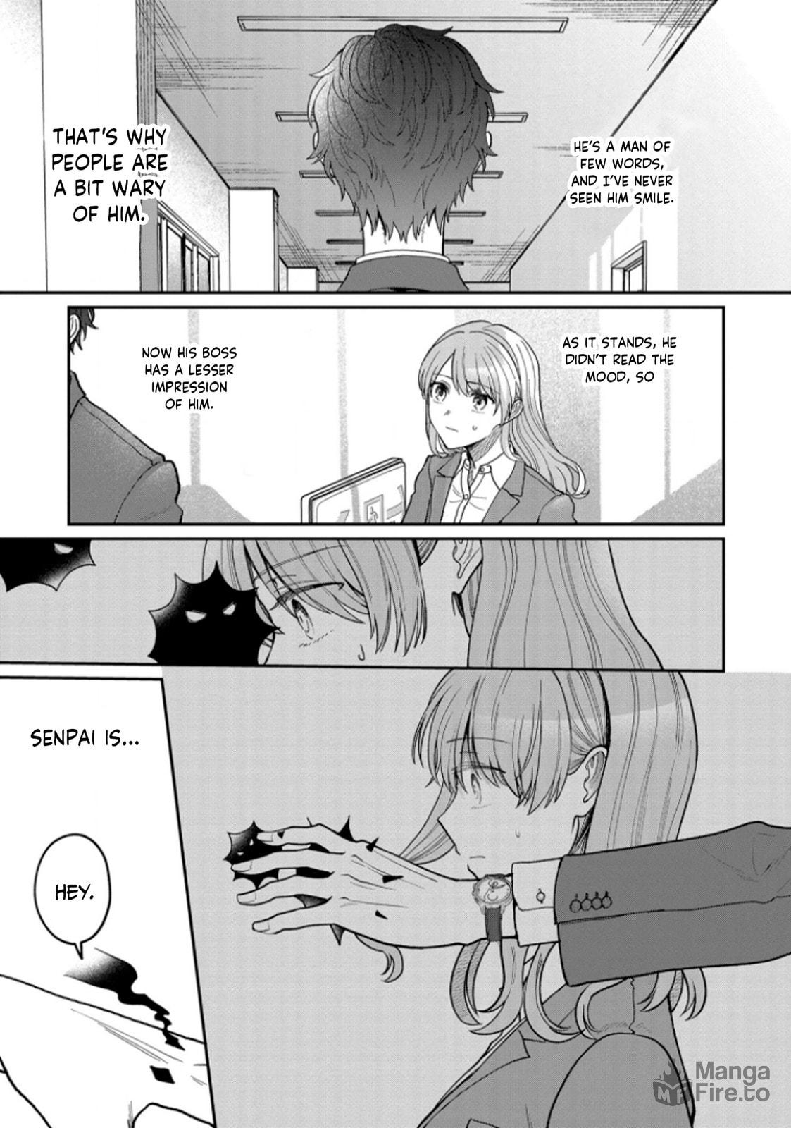 Kuuki ga "Yomeru" Shinnyushain to Buaiso na Senpai no Hanashi (Web-comic) – Chapter 3 page 4