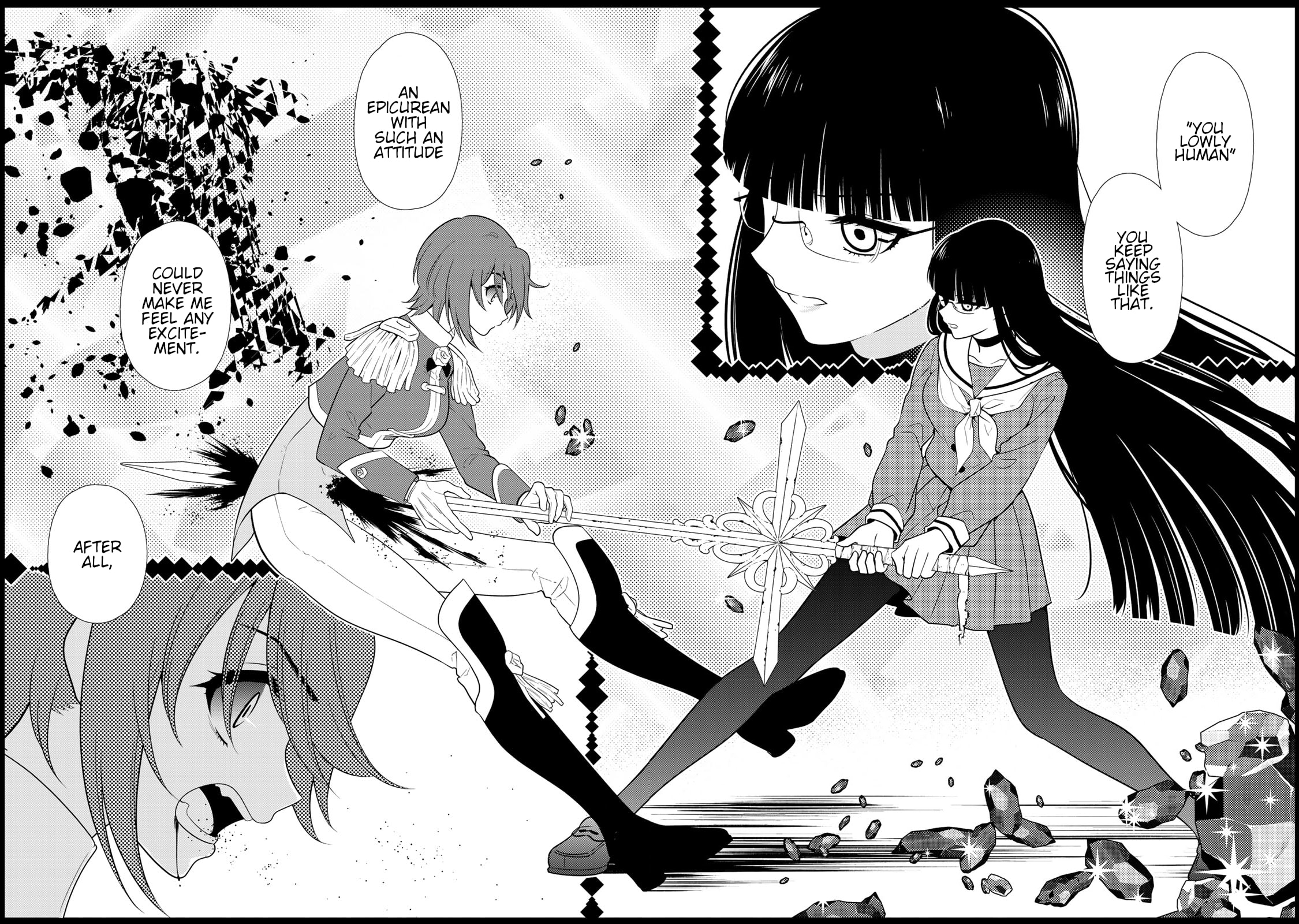 Shine On! Thrilling Silver Longsword!! page 29