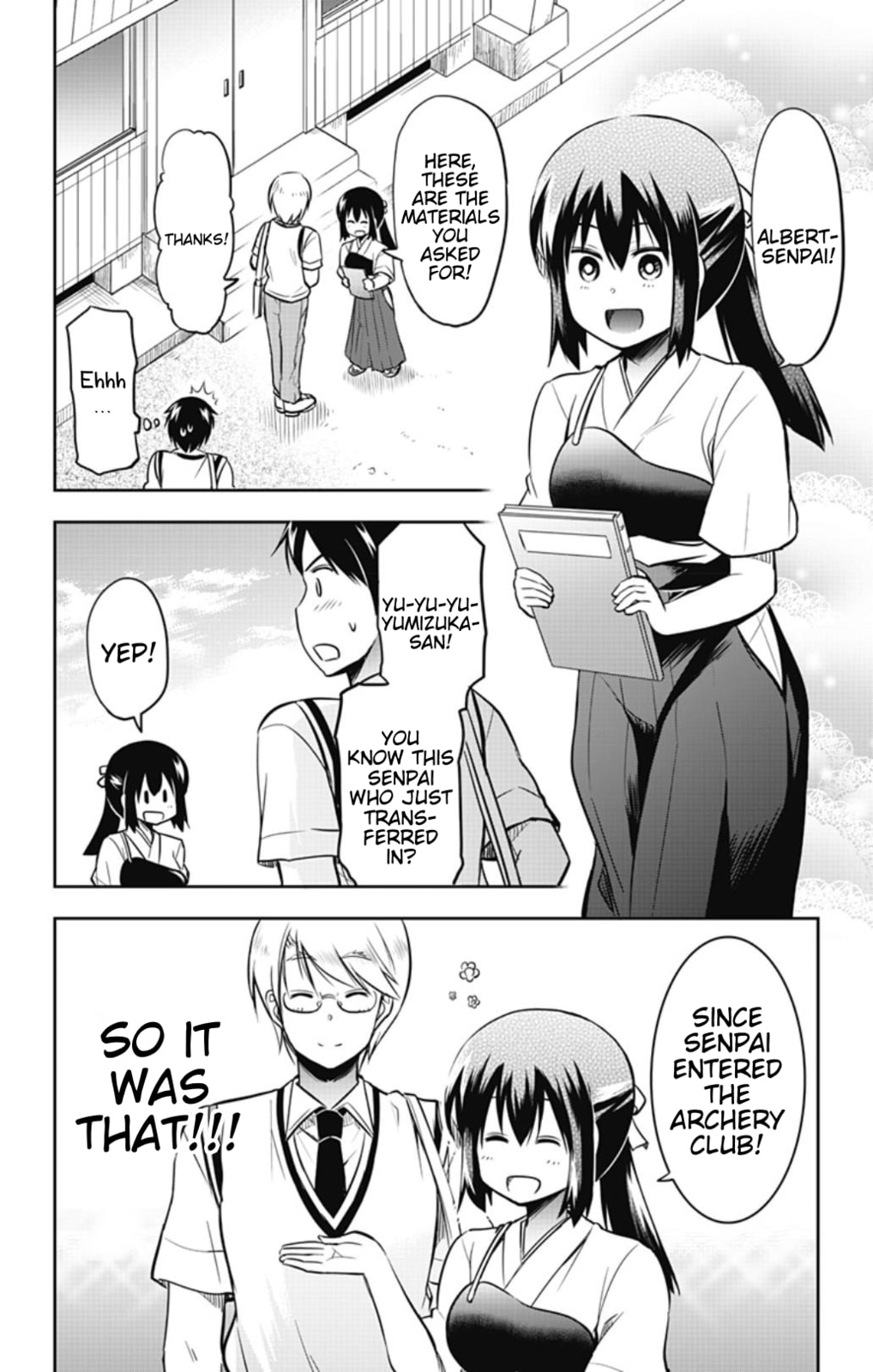 Yumizuka Iroha's Senpai (First Half) page 3