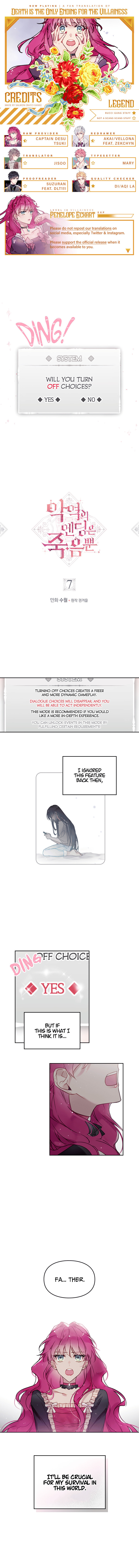 Villains Are Destined to Die – Chapter 7 page 0