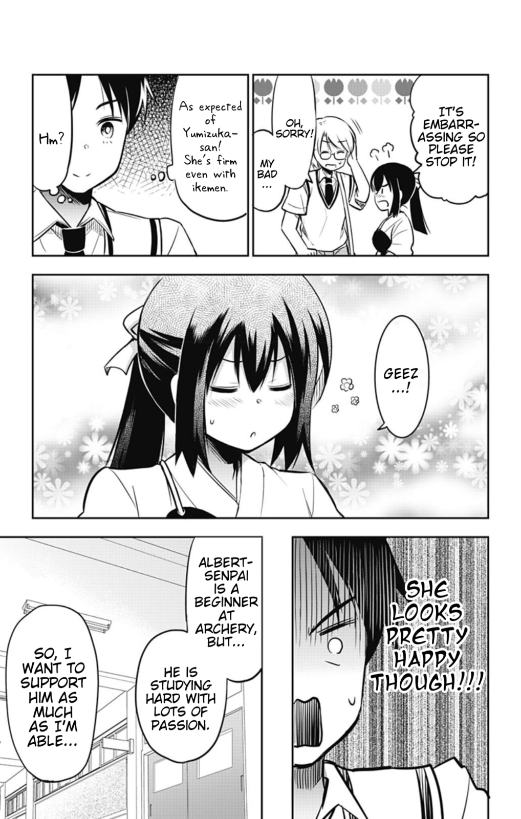 Yumizuka Iroha's Senpai (First Half) page 6