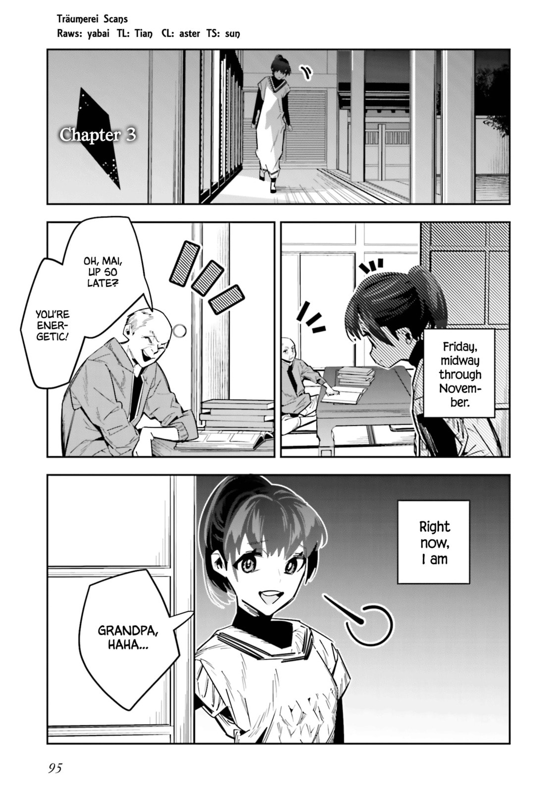 I Reincarnated as the Little Sister of a Death Game Manga's Murder Mastermind and Failed – Chapter 3 page 0