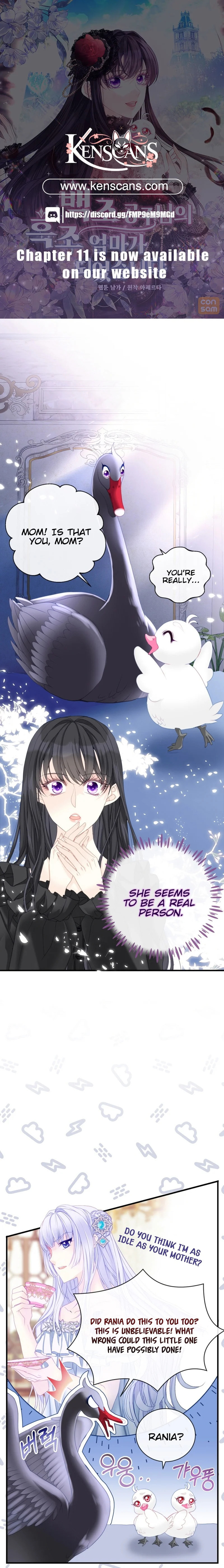 I Became the Black Swan Mother of the White Swan Princess – Chapter 5 page 0