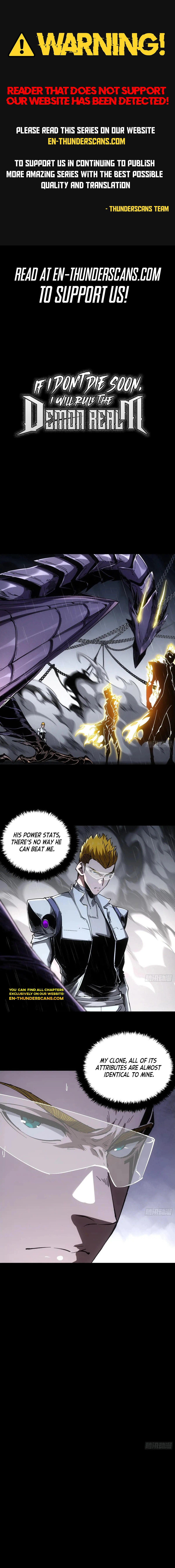 If I Don’t Die Soon, I’ll Become The Ruler Of The Demon Realm! – Chapter 33 page 0