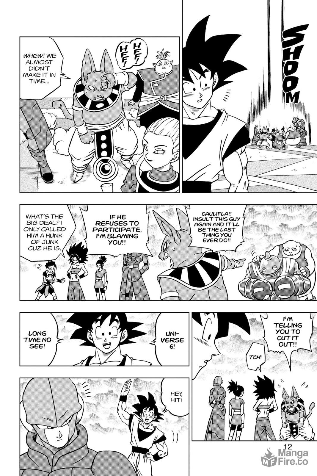 Universe Survival! The Tournament of Power Begins! page 5