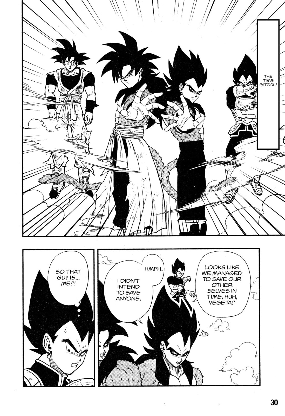 The ones who saved Goku and Vegeta are none other than themselves!! page 3