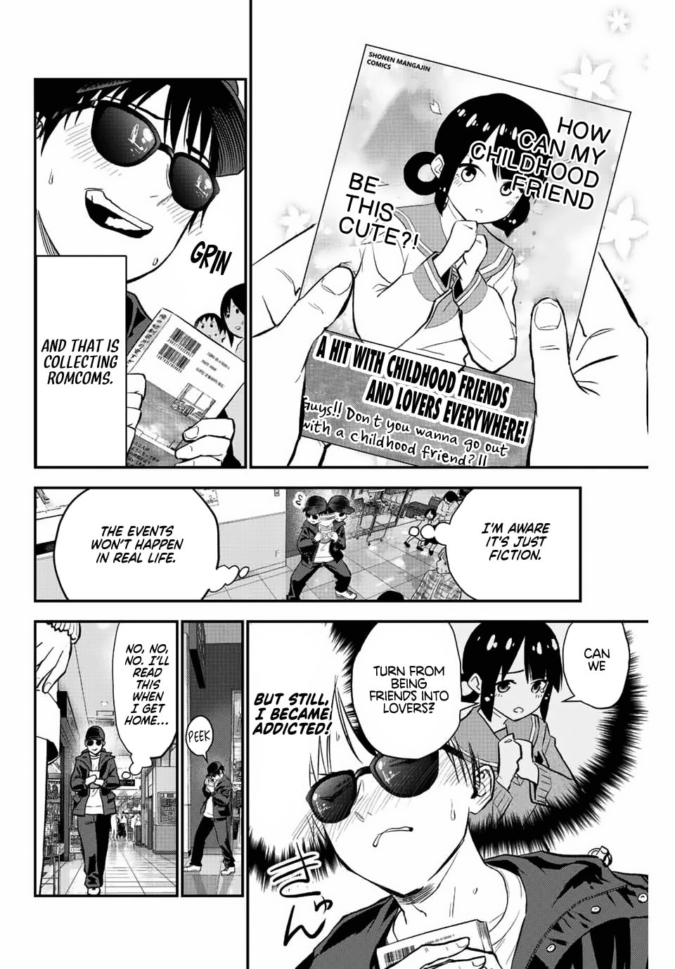 Romcoms don't happen even if you fantasize about it page 1