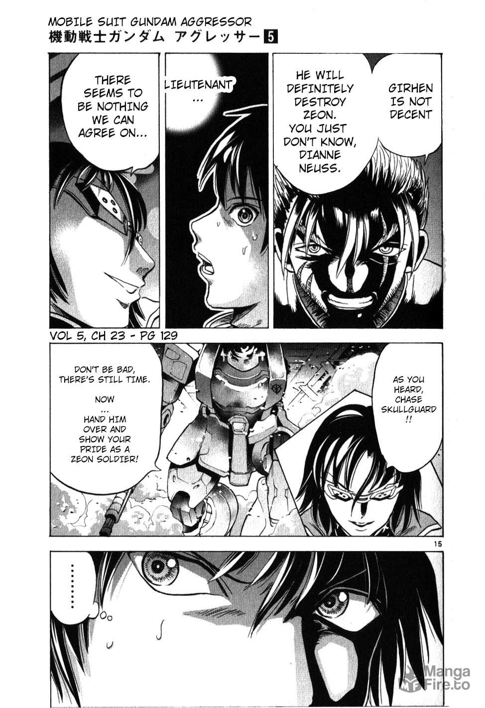 Mobile Suit Gundam Aggressor – Chapter 23 page 14
