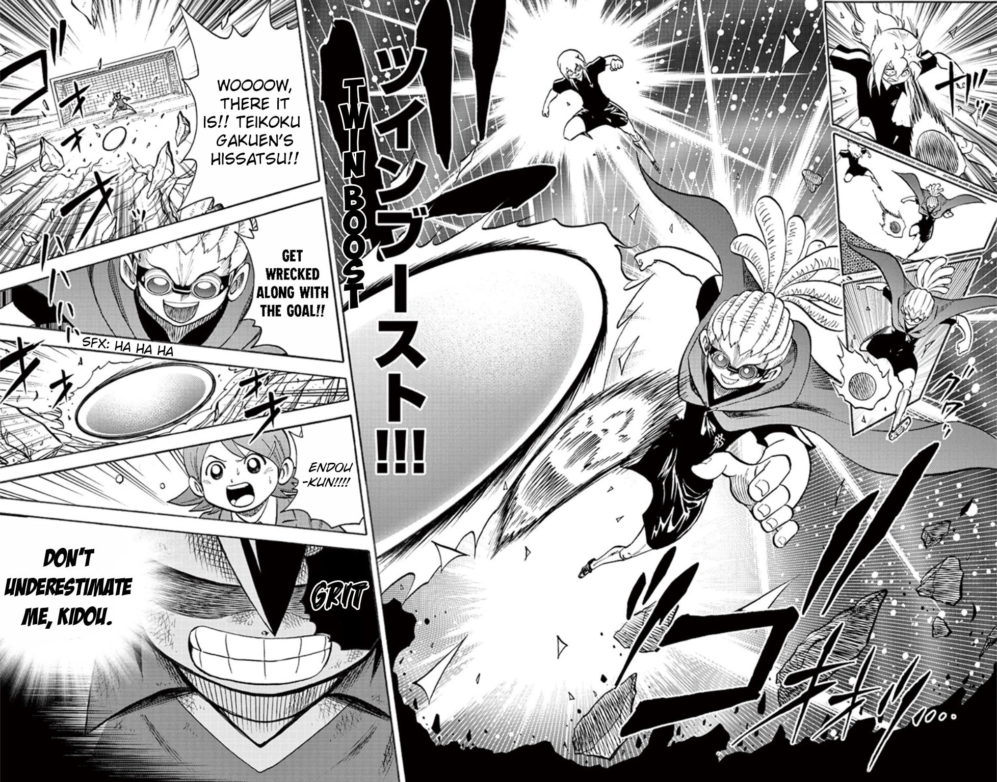 Raimon vs Teikoku, Kickoff!! page 15