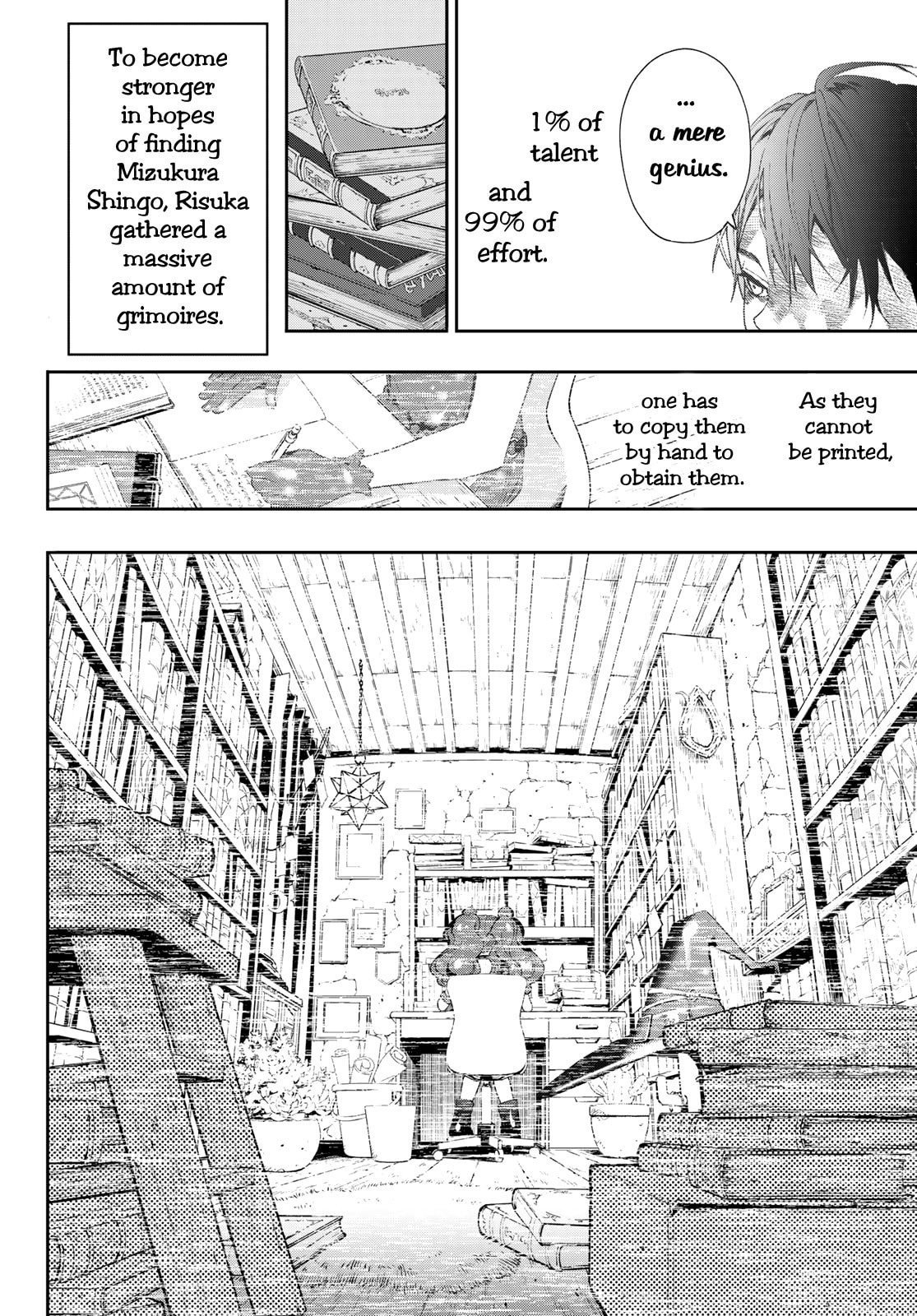 Evil in Disguise. — Irregular page 36