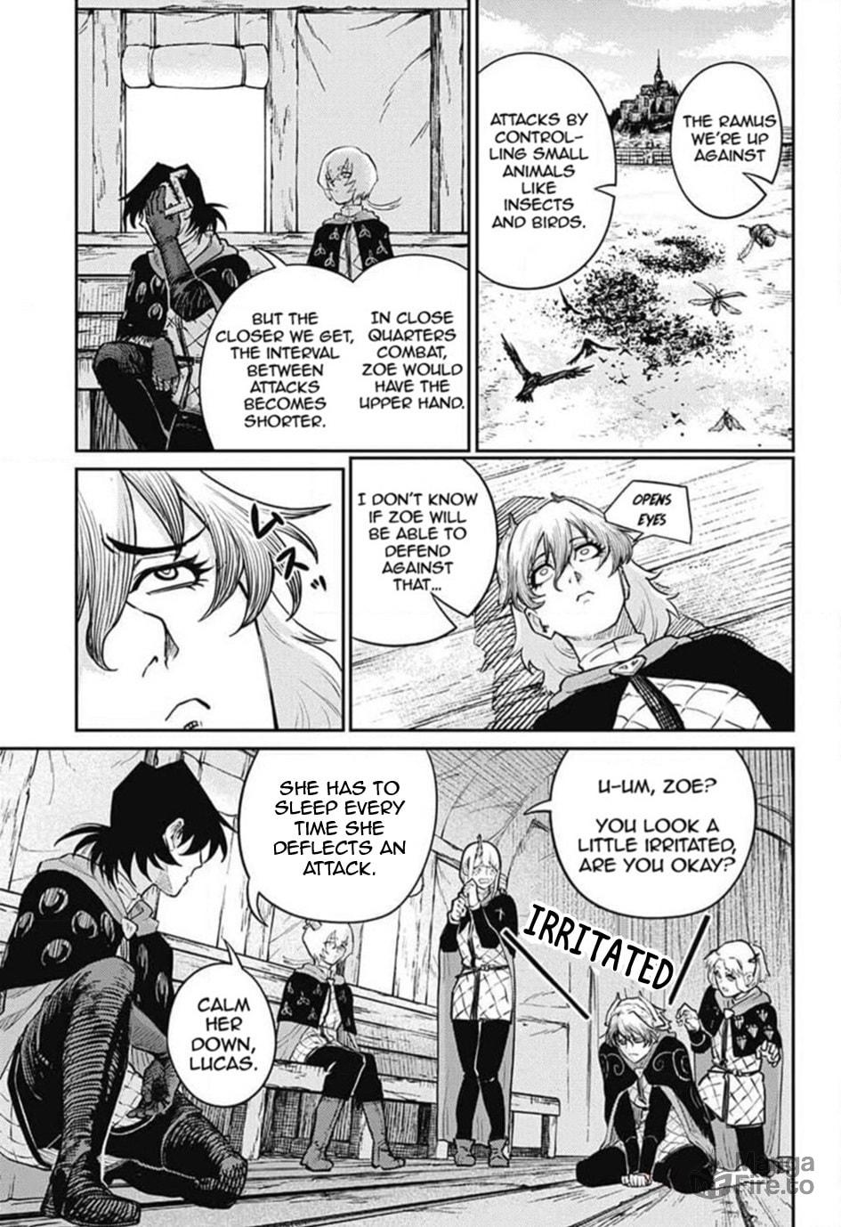 The Battle of Mont Tombe Castle page 5