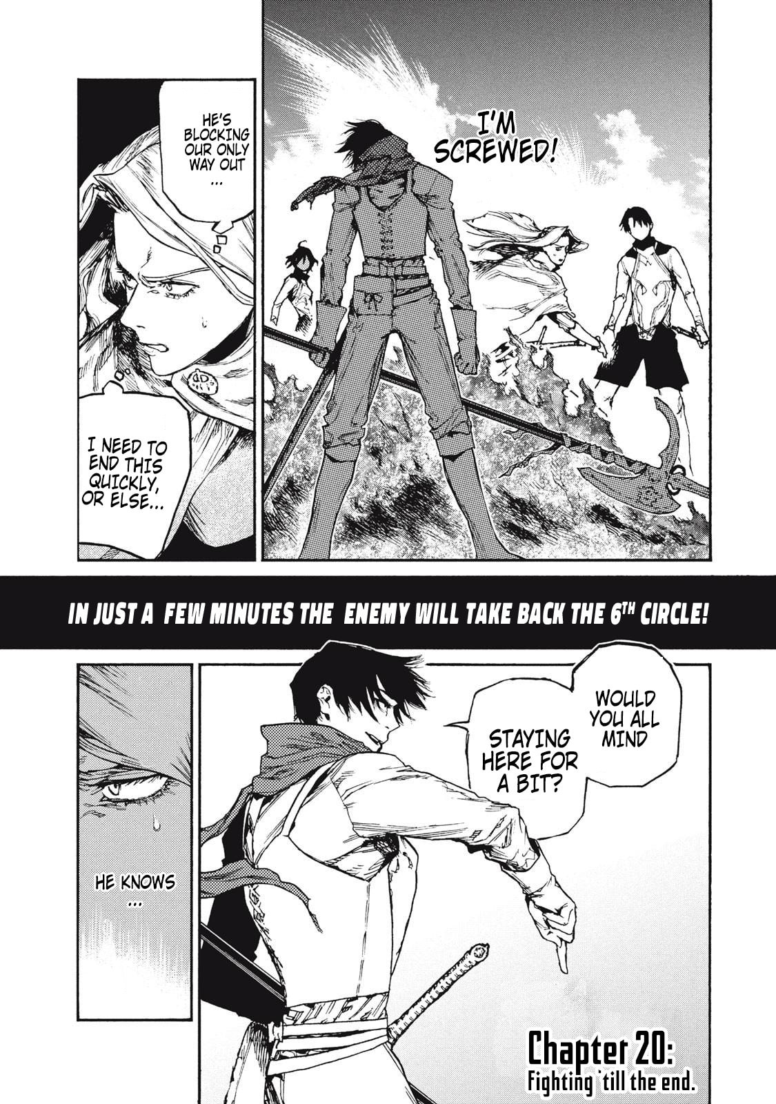 Fighting 'till the end page 1