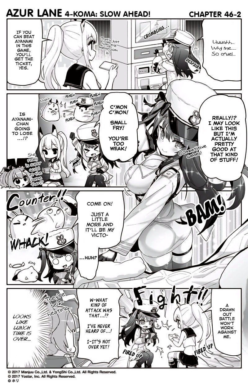 Azur Lane 4-koma: Slow Ahead! – Chapter 46 page 1