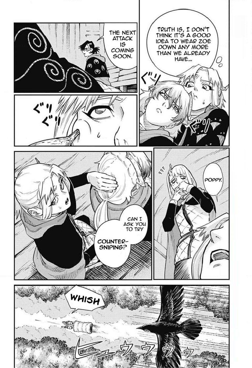The Battle of Mont Tombe Castle page 6
