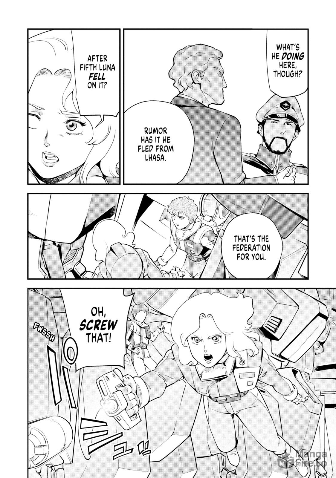 Mobile Suit Gundam – Char's Counterattack – Chapter 6 page 24