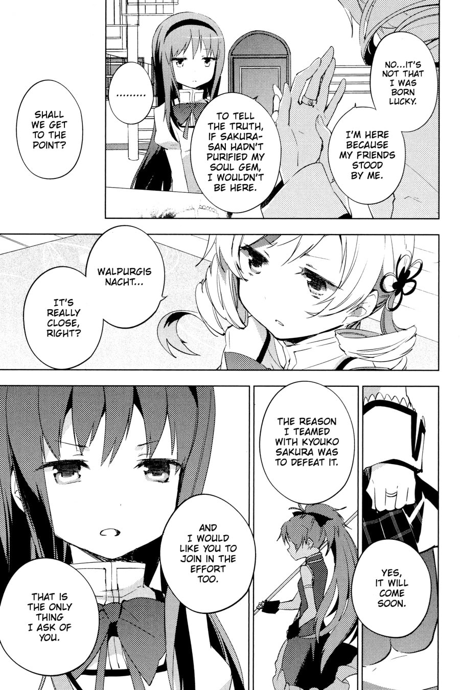 Puella Magi Madoka Magica: The Different Story – Chapter 12 page 1