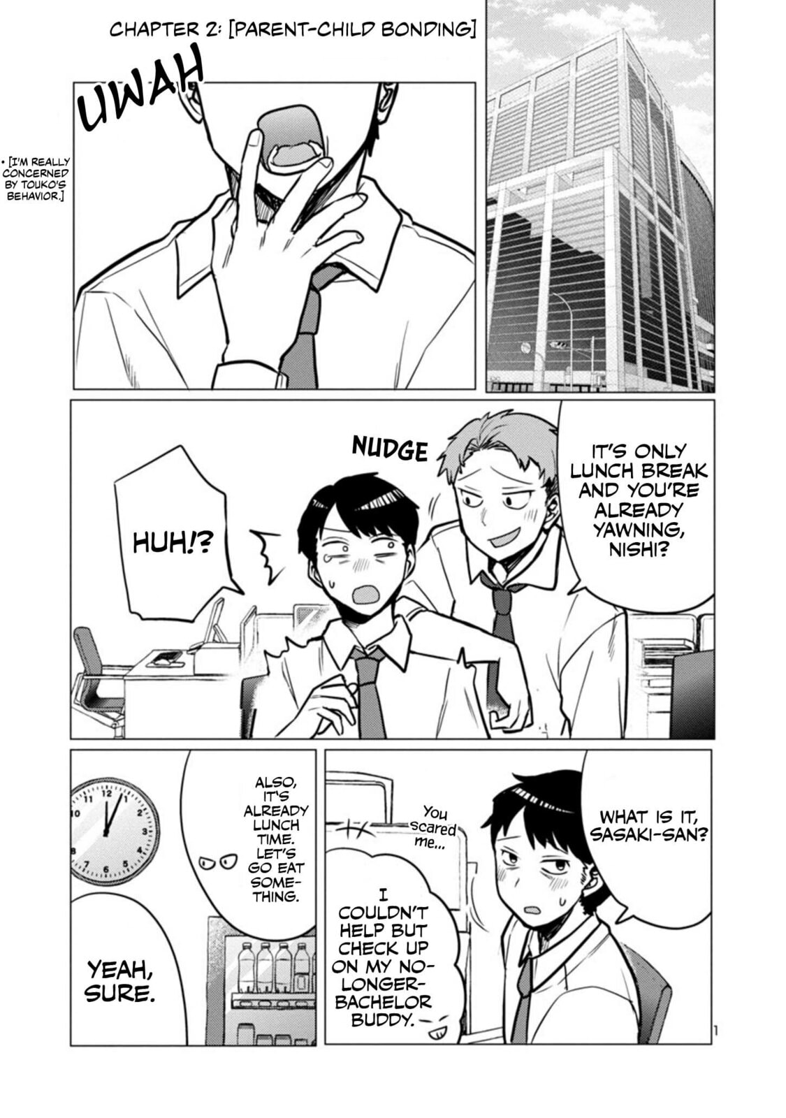 Welcome Home, Papa – Chapter 2 page 0