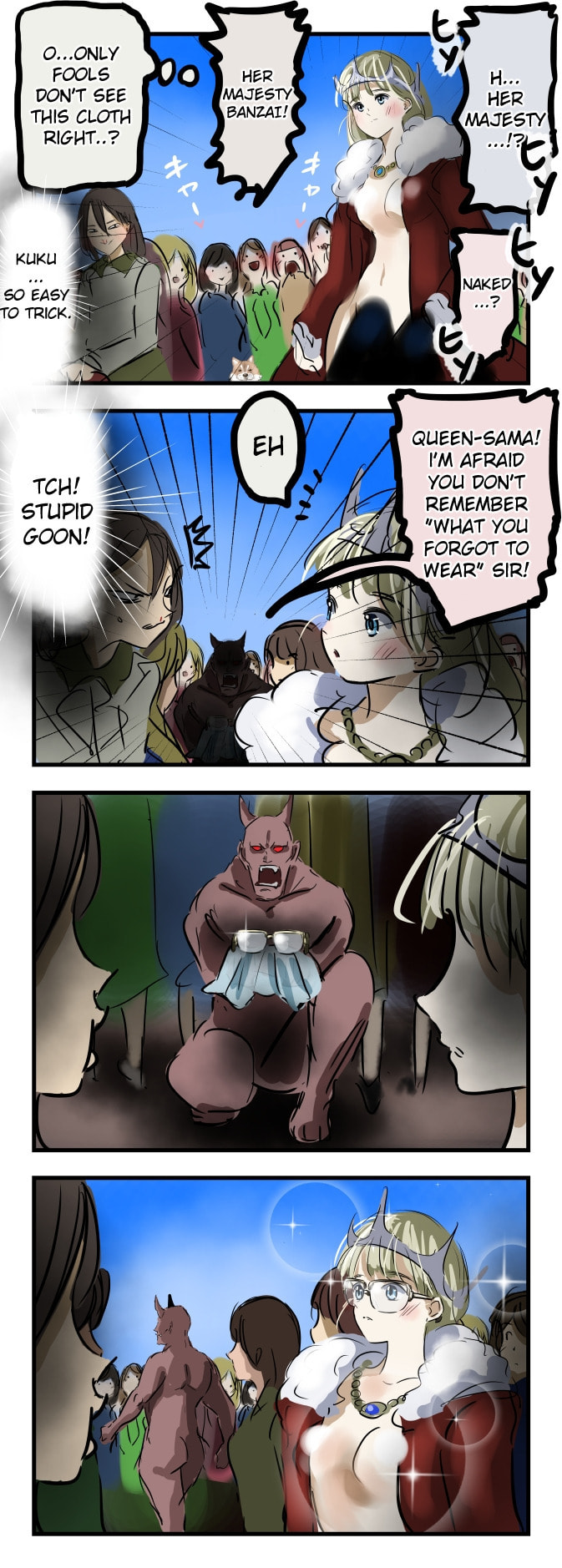 Glasses fetish Oni compilation 1 page 3