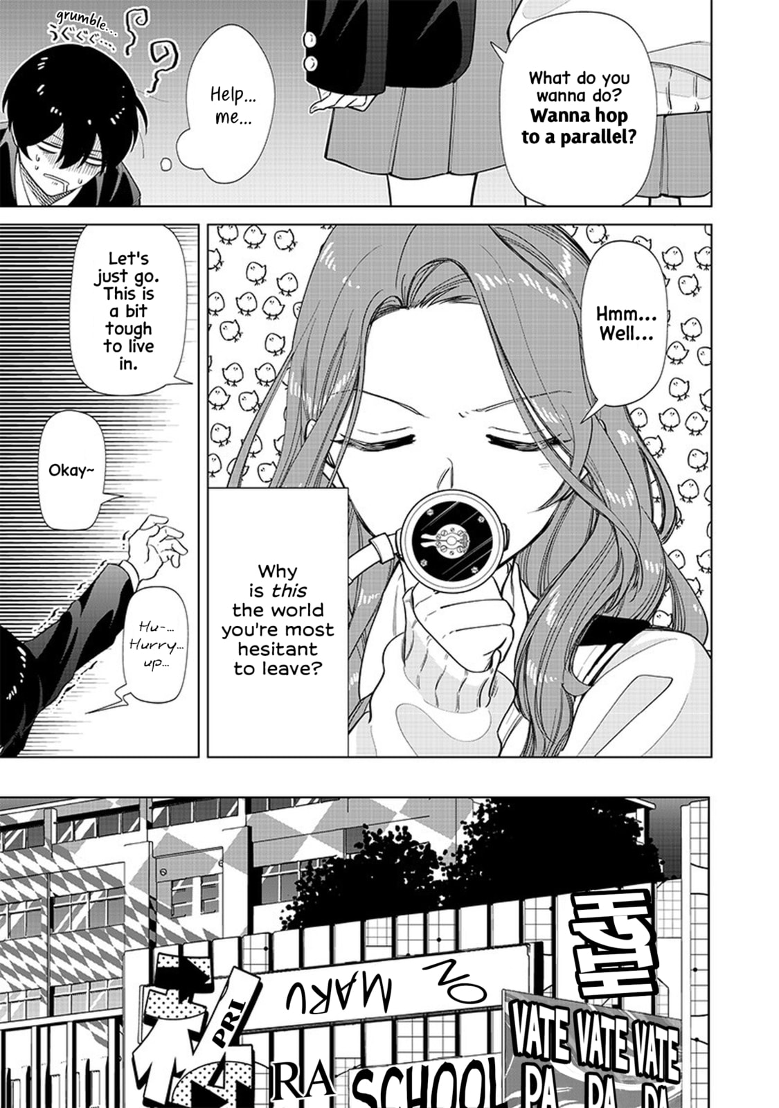 Casually going to parallel worlds kinda deal page 15