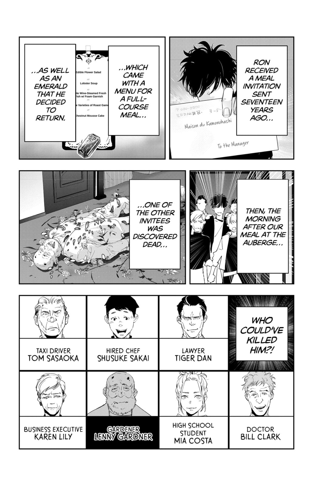 The Case of the Plateau Auberge Serial Murders Pt 2 page 1