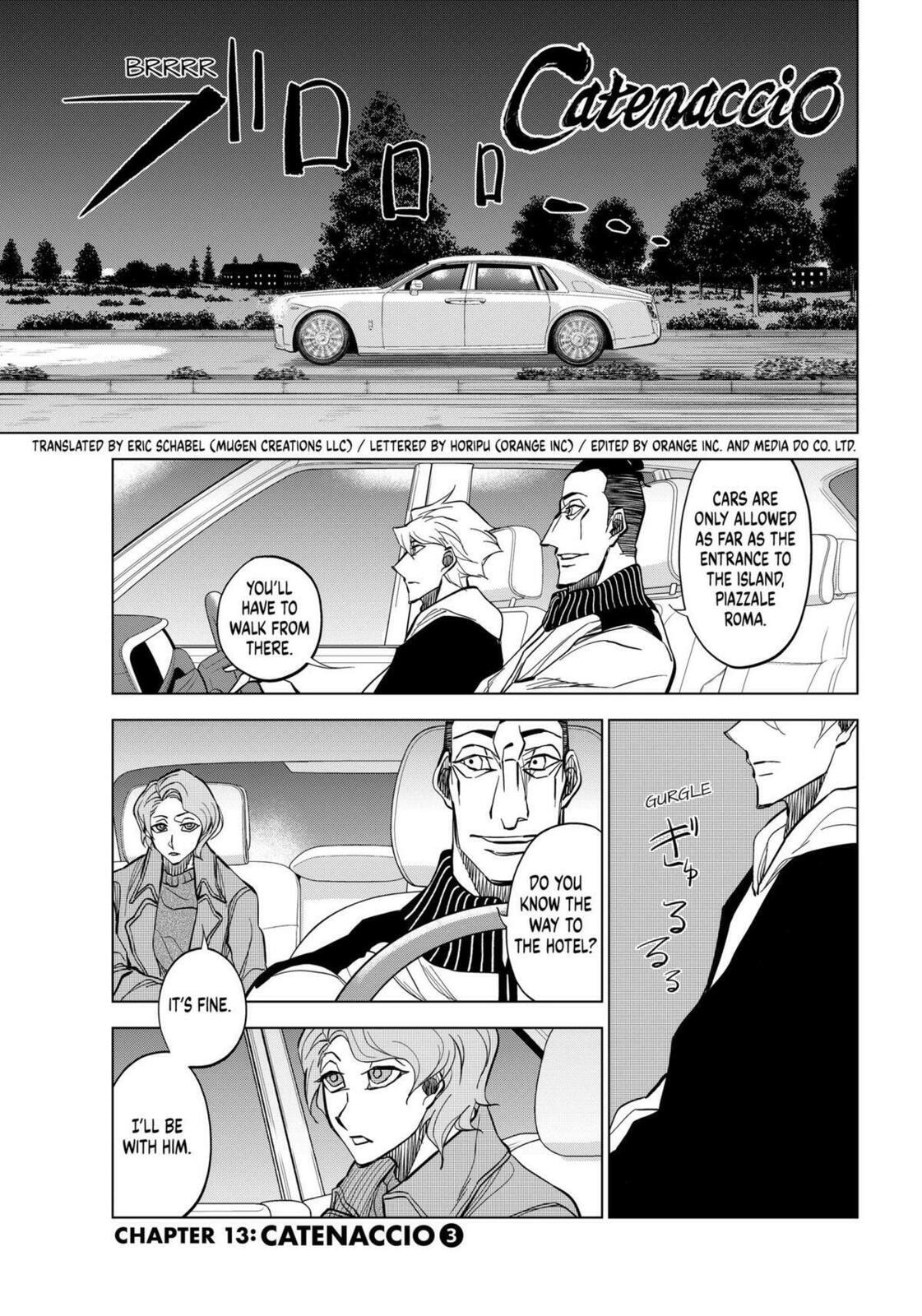 Catenaccio – Chapter 13 page 0