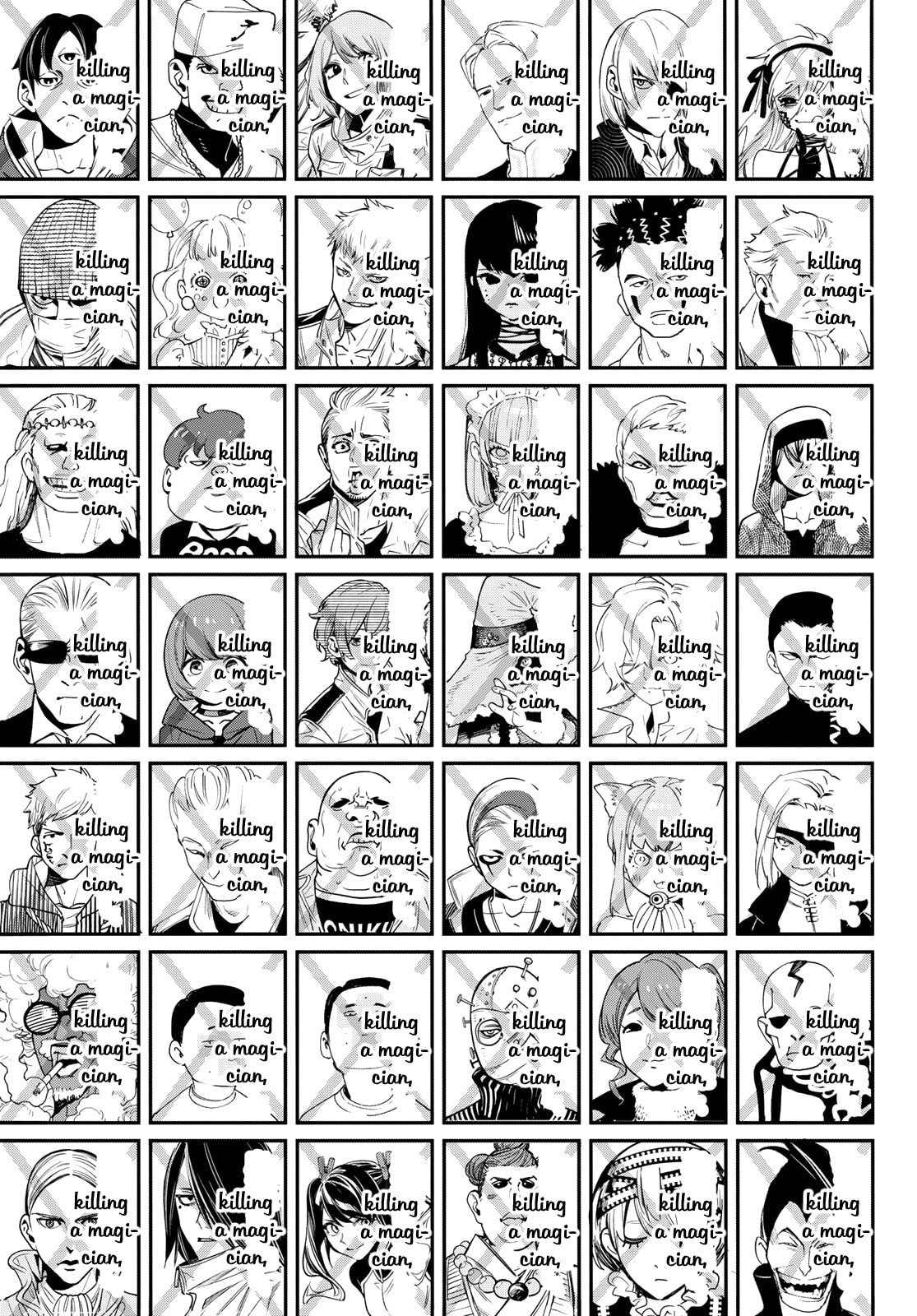 Magical Girls Kill With Their Eyes! — The Gate Committee! page 15