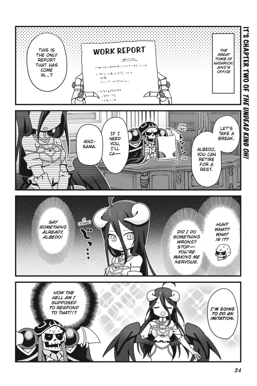 Don't Laugh Challenge: Twenty-Four Hours in the Great Tomb of Nazarick page 1
