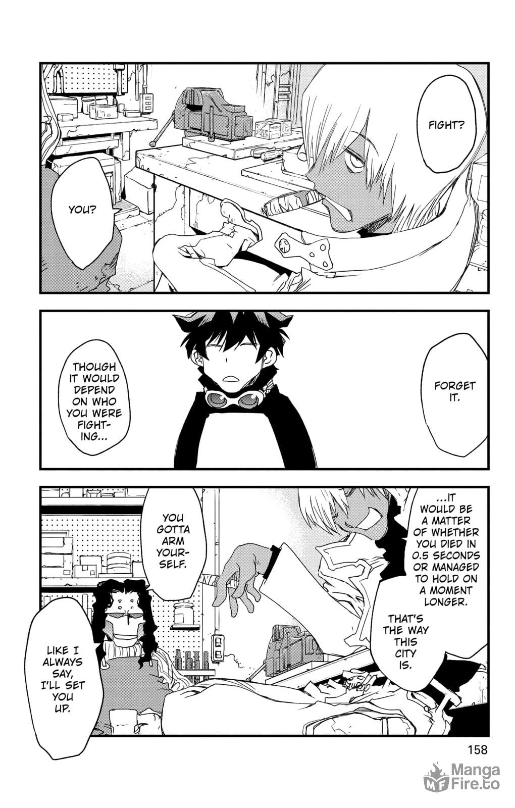 Blood Blockade Battlefront – Chapter 32 page 8