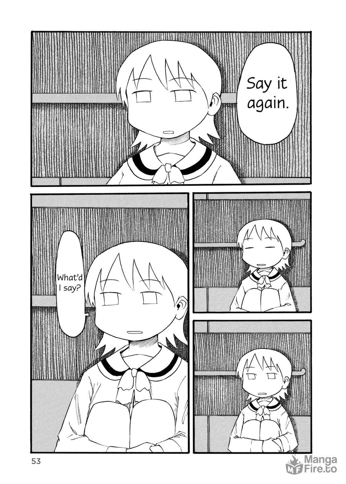 Nichijou – Chapter 25 page 4
