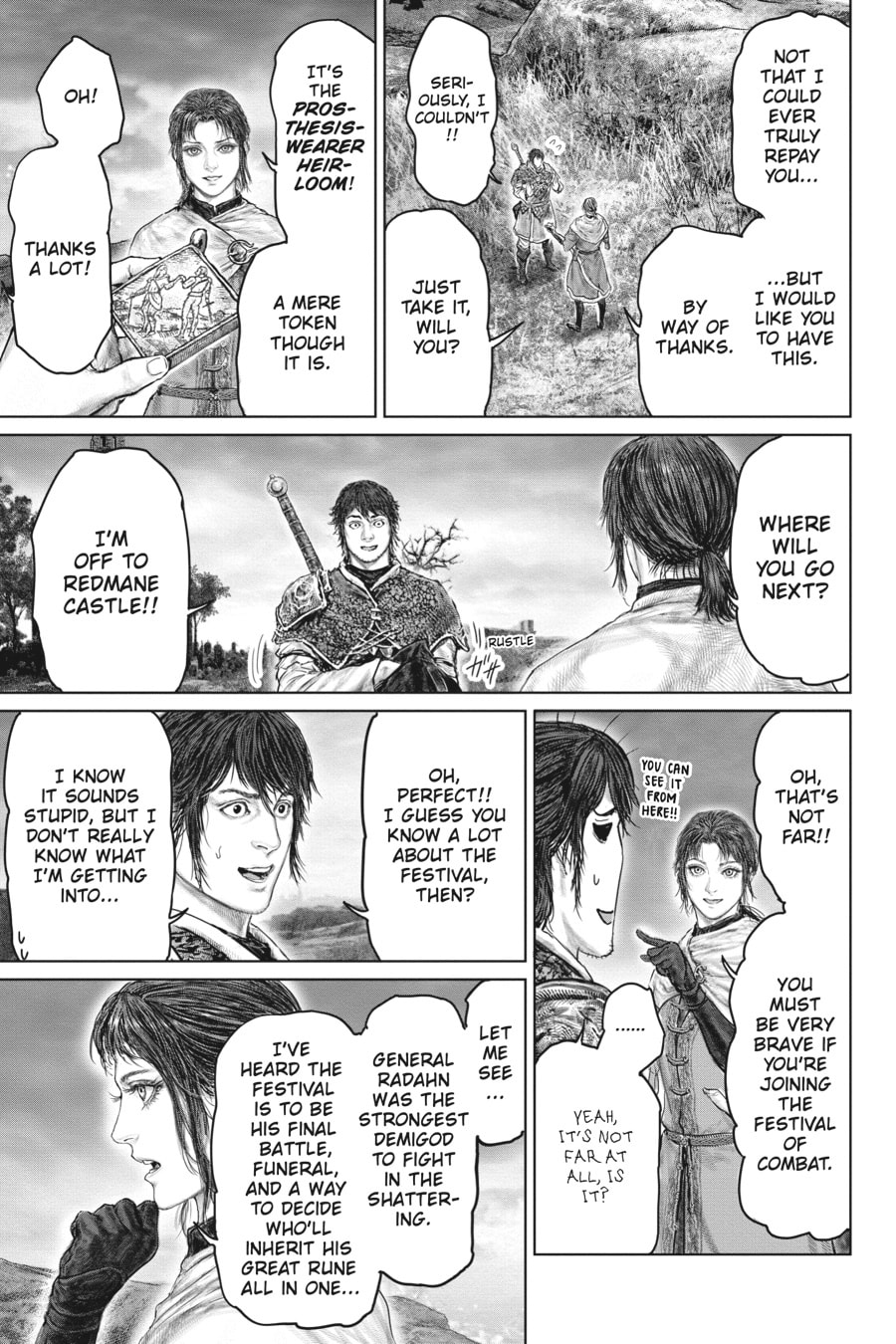 Warrior Ahead, but Seems Familiar… page 18