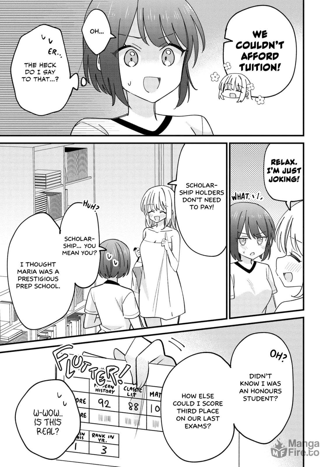 Kao dake yoi Classmate ga Yatara to Guigui Kuru Yuri no Hanashi – Chapter 4 page 8