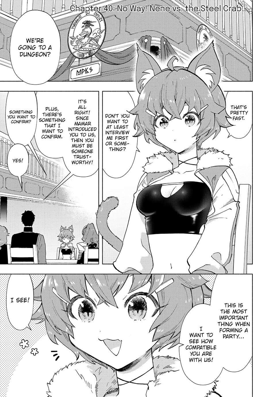 Nene VS. Steel Crab, Don't Tell Me… page 0