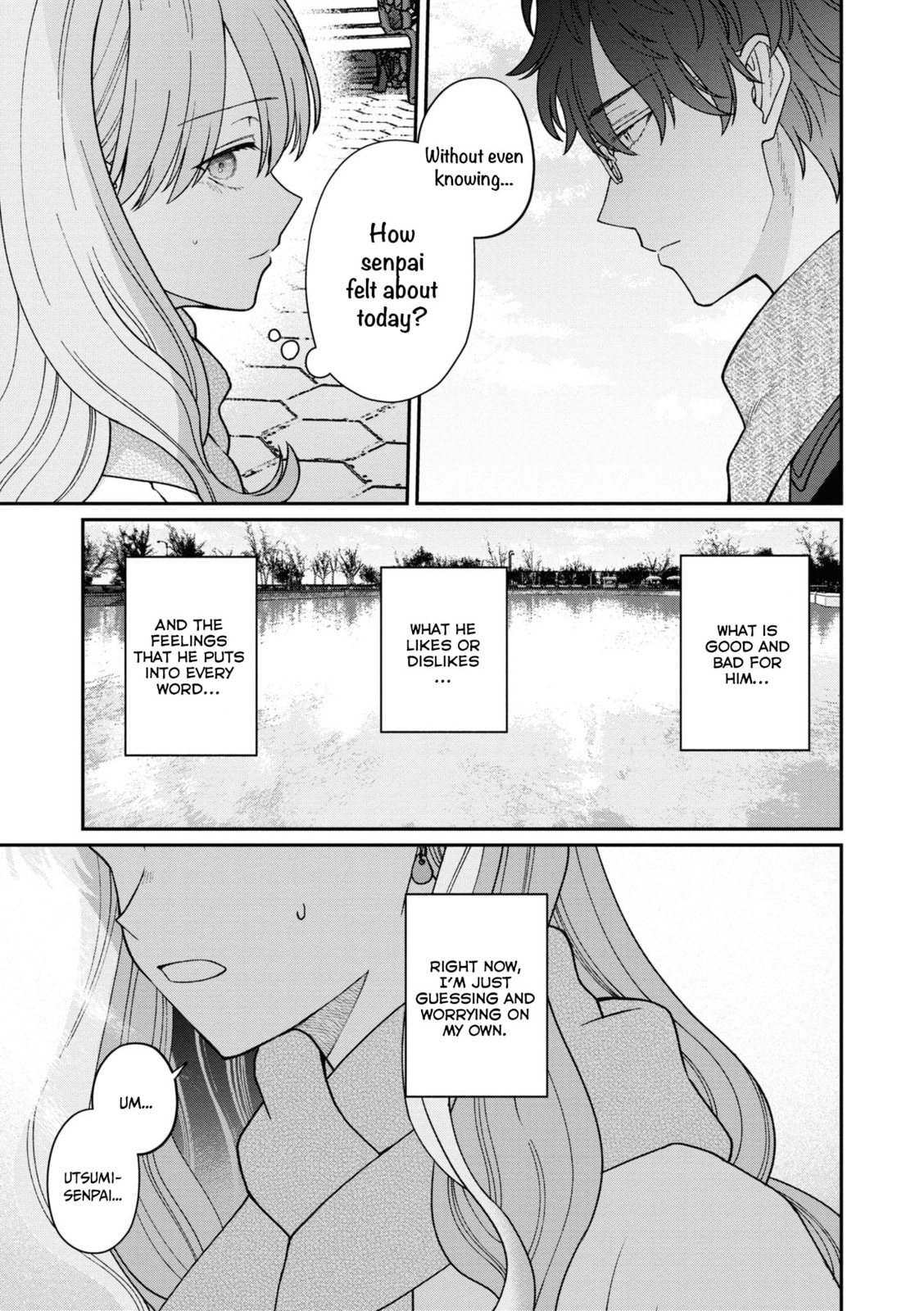 Kuuki ga "Yomeru" Shinnyushain to Buaiso na Senpai no Hanashi (Web-comic) – Chapter 52 page 21