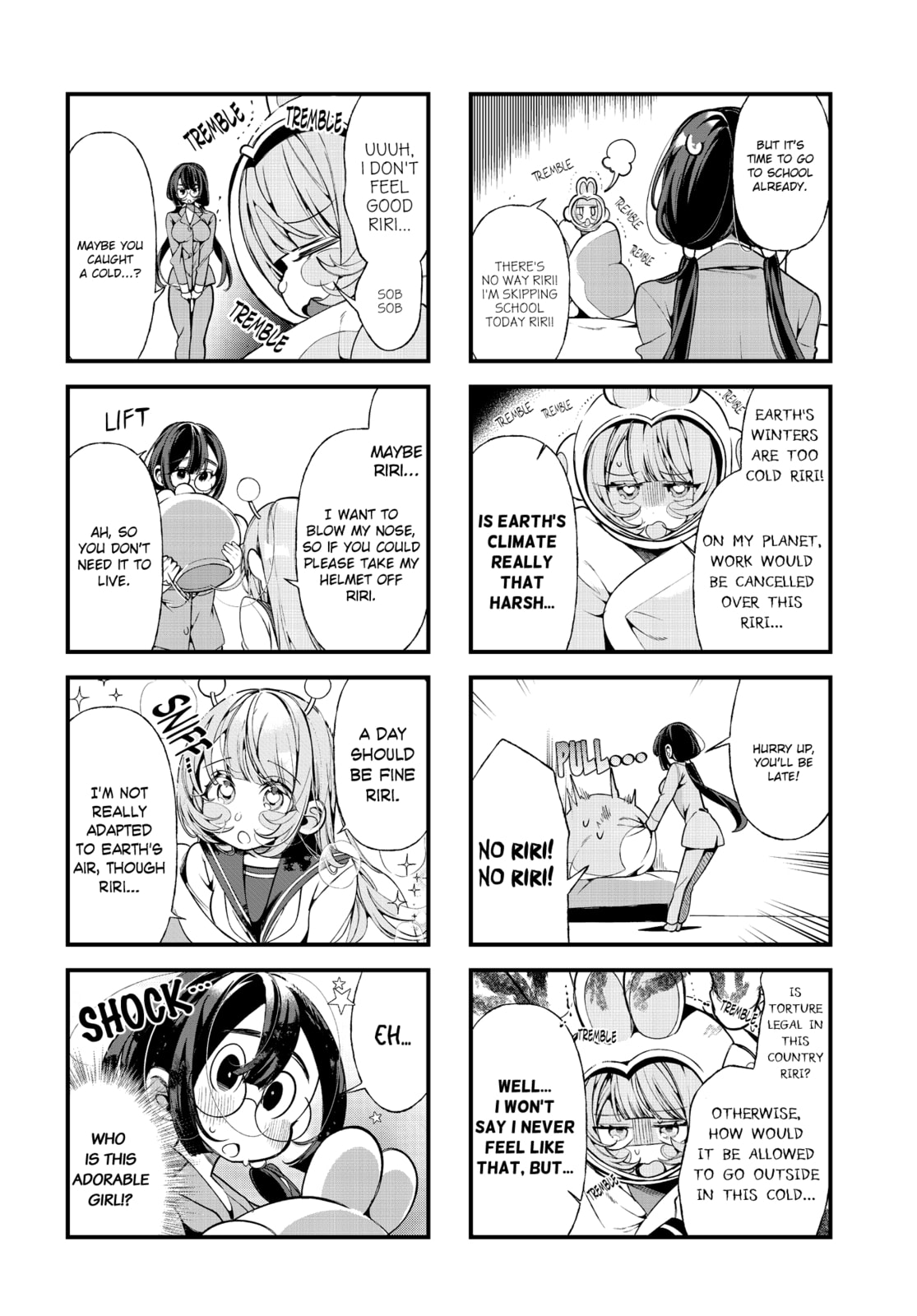 Project Yuriforming! – Chapter 8 page 1