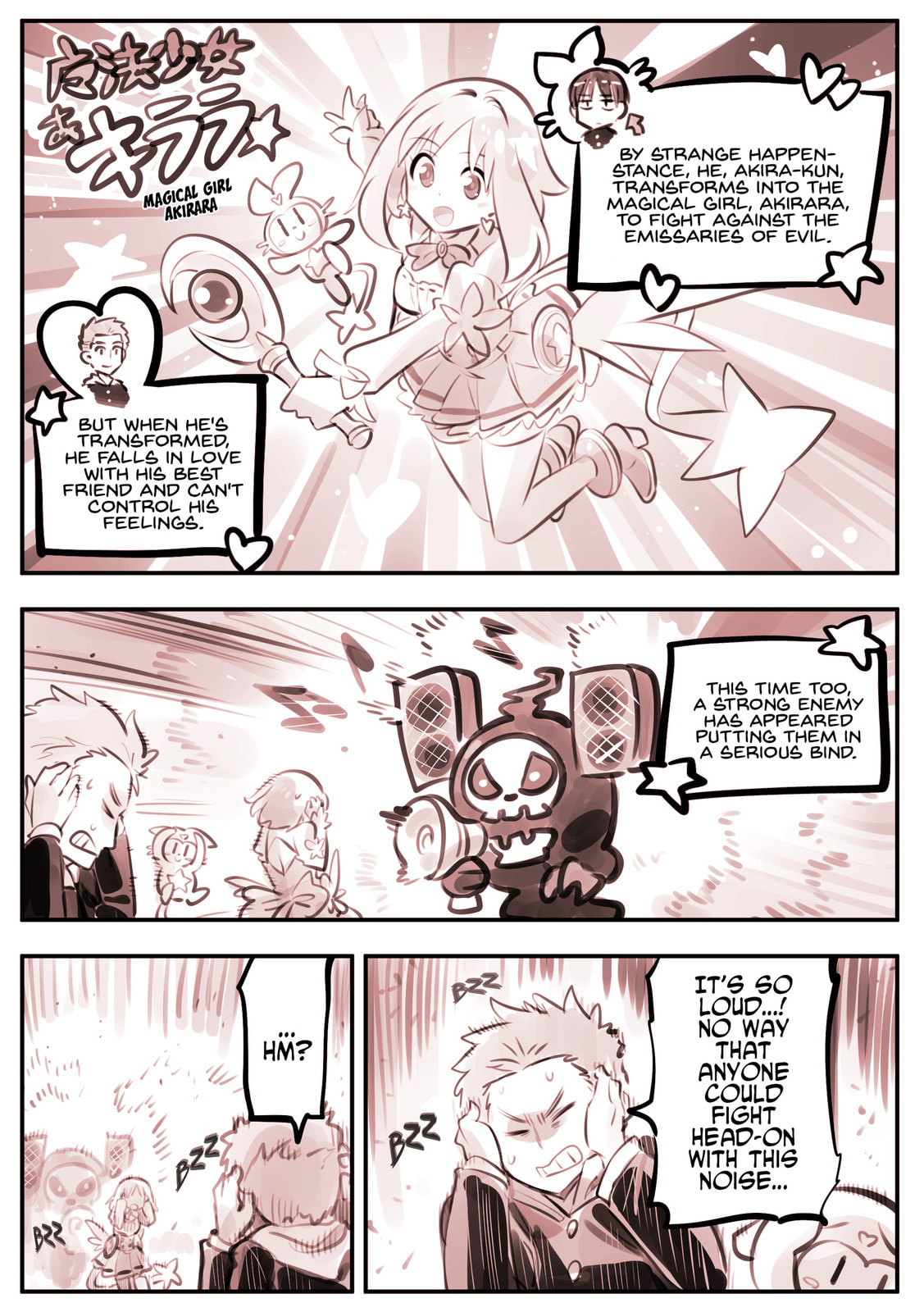 He Who Conveys is a Magical Girl page 0