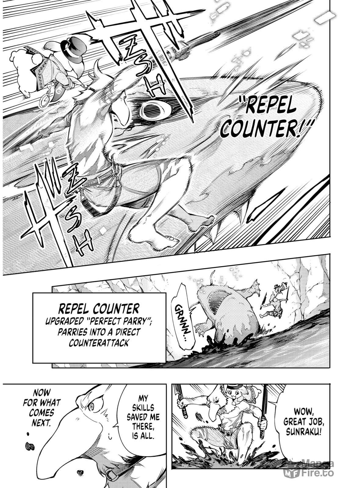 Bird mask & rabbit vs. Shark-mole page 4