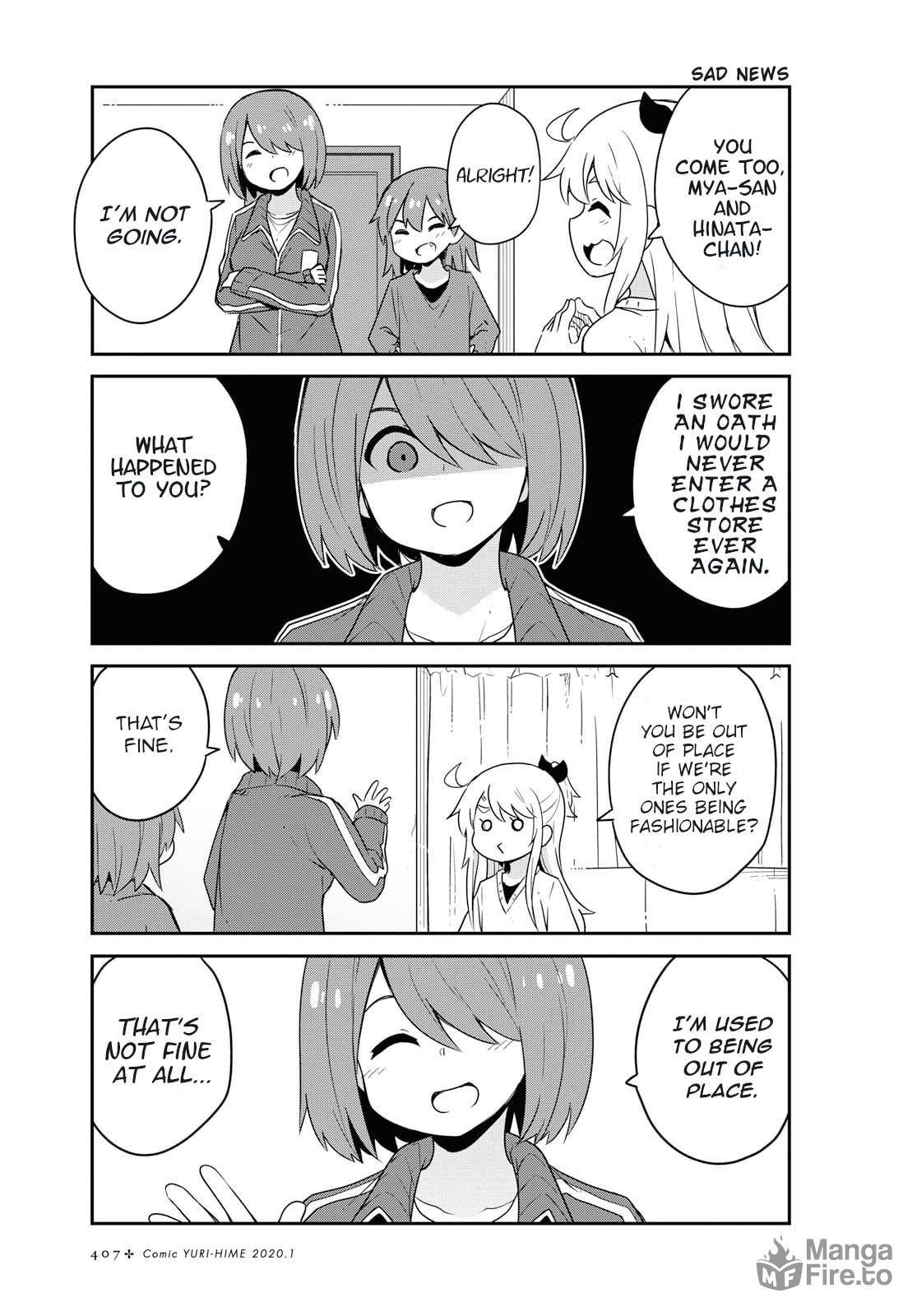 Watashi ni Tenshi ga Maiorita! – Chapter 58 page 4