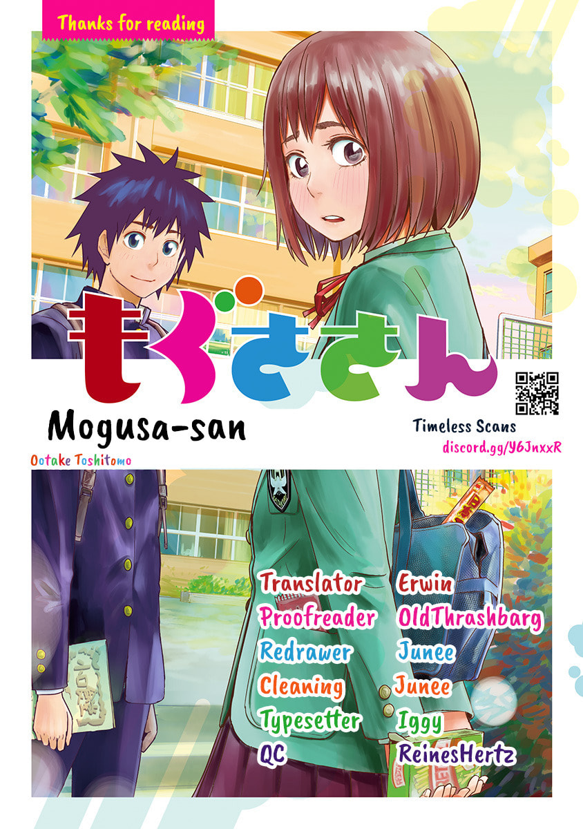 Mogusa-san – Chapter 58 page 0