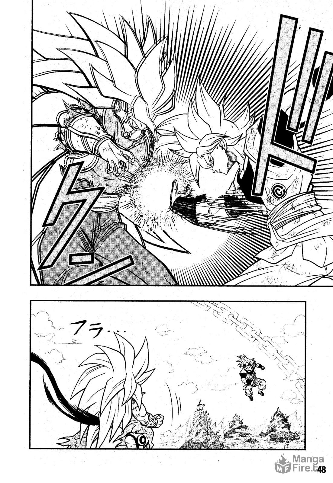 The ones who saved Goku and Vegeta are none other than themselves!! page 20