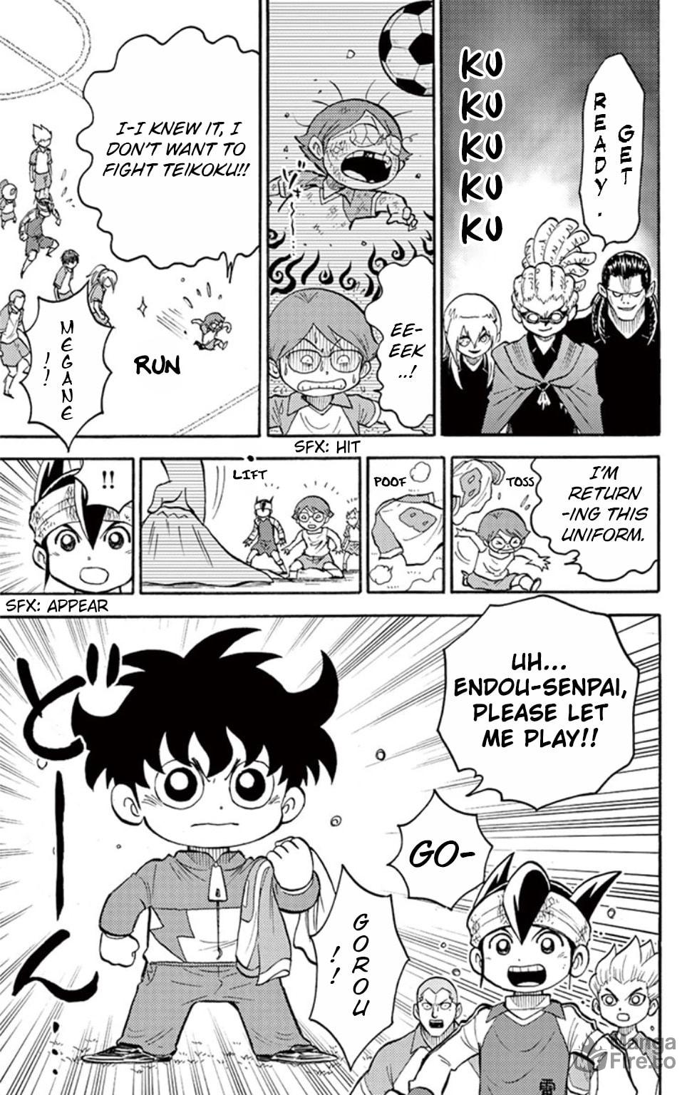 Raimon vs Teikoku, Kickoff!! page 8