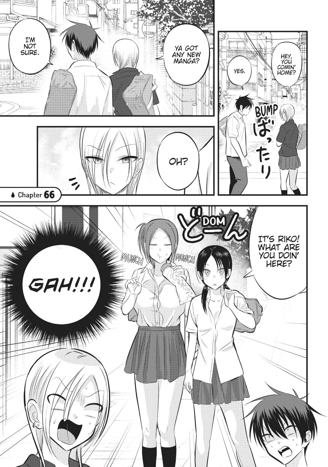 Please Go Home, Miss Akutsu! – Chapter 66 page 0