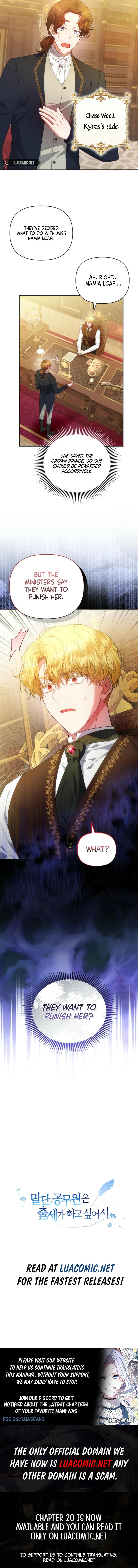 Low-Level Civil Servant Wants to Get Promoted – Chapter 3 page 9
