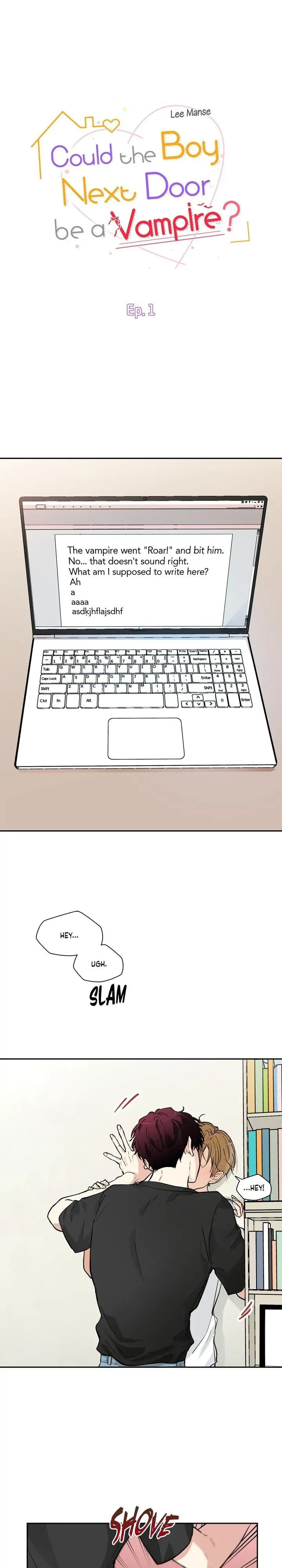 Could the Boy Next Door Be a Vampire? – Chapter 1 page 0